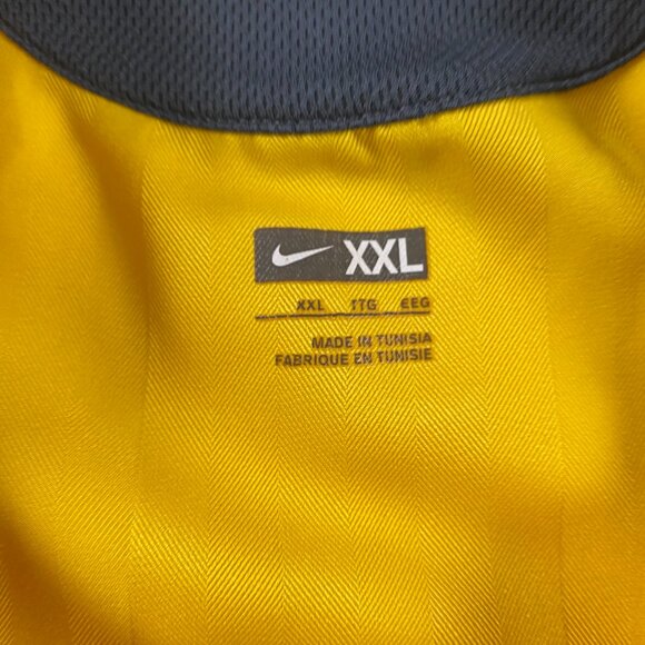 Arsenal 2006/07 Nike Soccer Jersey Away Yellow Mens XXL 2006-07 2XL - Picture 9 of 13